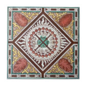 VT0057 Reproduction Antiek Transferware Tegeltje (Voorkant)