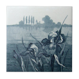 VT0065 Reproduction Antiek Transferware Tegeltje