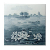 VT0068 Reproduction Antiek Transferware Tegeltje (Voorkant)