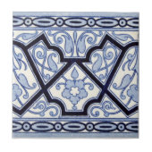 VT0070 Reproduction Antiek Transferware Tegeltje (Voorkant)