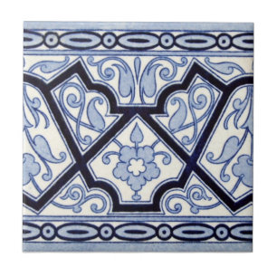 VT0070 Reproduction Antiek Transferware Tegeltje