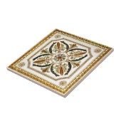 VT0071 Reproduction Antiek Transferware Tegeltje (Zijkant)