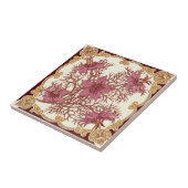 VT0072 Reproduction Antiek Transferware Tegeltje (Zijkant)