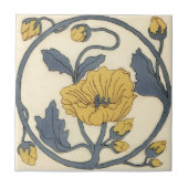 VT0080 Reproduction Antiek Transferware Tegeltje (Voorkant)