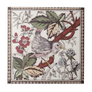 VT0082 Reproduction Antiek Transferware Tegeltje