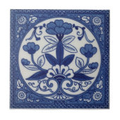 VT0108 Reproduction Antiek Transferware Tegeltje (Voorkant)