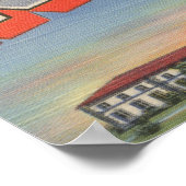 Vt. Benning, Georgia - infanterieschool Poster (Hoek)