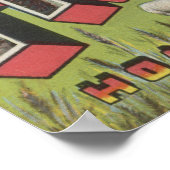 Vt. Collins, Colorado - Grote letterscènes Poster (Hoek)