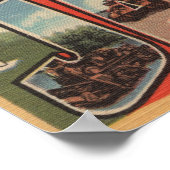 Vt. Jackson, South Carolina - Large Letter Scene Poster (Hoek)