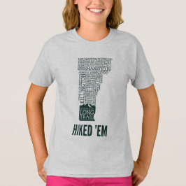 VT Lange trail, verhitte vrouwelijke hoes, lange T T-shirt