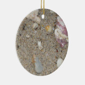 Vt. Lauderdale Beach Sand Shells Keramisch Ornament (Rechts)