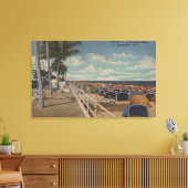Vt. Lauderdale, Florida - Uitzicht Ft. L. Canvas Afdruk (Insitu (Woonkamer))