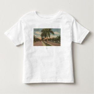 Vt. Lauderdale, Florida - Uitzicht van Las Olas Kinder Shirts