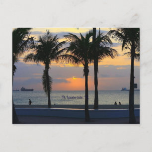 Vt. Lauderdale Sunrise Briefkaart