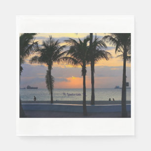 Vt. Lauderdale Sunrise Servet