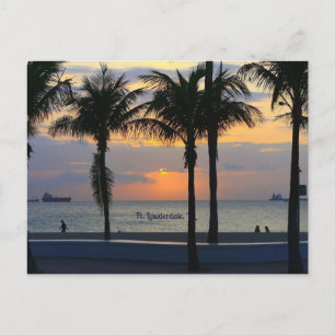 Vt. Lauderdale Sunset Briefkaart