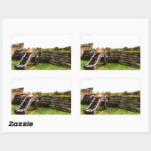 Vt. Ligonier. Collectie Rechthoekige Sticker (Vel)