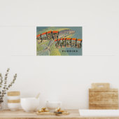 Vt. Myers, Florida - Grote letterscènes Poster (Keuken)