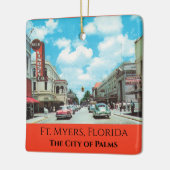 Vt. Myers Florida Keramisch Ornament (Links)