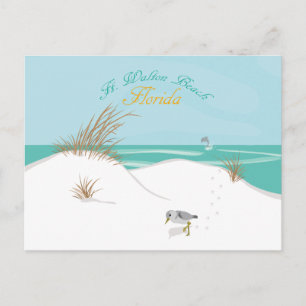 Vt. Walton Beach (Florida) Briefkaart