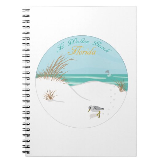 Vt. Walton Beach (Florida) Notitieboek (Voorkant)