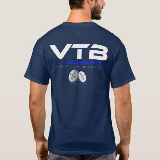 VTBCCommunity Basic T-Shirt (Achterkant)