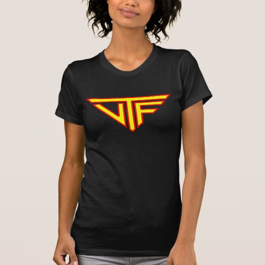 VTF vrouwelijke superman (alleen Logo) T-shirt (Voorkant)
