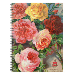 VTG Botanische Rozen Notitieboek