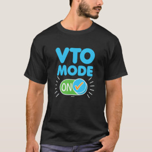 VTO-collega Swagazon-medewerker VTO-modus aan T-shirt