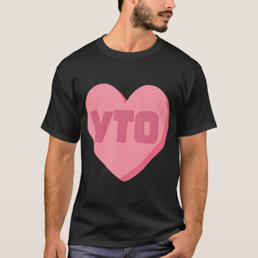 VTO Hart Valentijnsdag Snoep Swagazon Associate T-shirt (Voorkant)