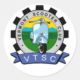 VTScoot Ronde Sticker