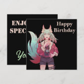 VTuber Anime girl (Voorkant / Achterkant)