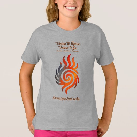 VTVB-BRAVERY1-T - T-Shirt (Voorkant)