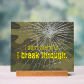 VTVB-BREAKTHRU1-AS - Acrylic Sign Acryl Bord (Neutraal)