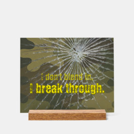 VTVB-BREAKTHRU1-AS - Acrylic Sign Acryl Bord