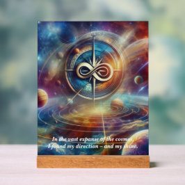 VTVB-COSMOSHINE1-AS - Acrylschild Acryl Bord