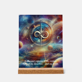 VTVB-COSMOSHINE1-AS - Acrylschild Acryl Bord