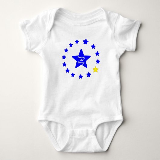 VTVB-GROWINGCOURAGE1-BB - Baby Bodypakje Romper (Voorkant)