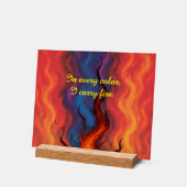 VTVB-I-CARRYFIRE-AS - Acrylic Sign Acryl Bord (Hoek)