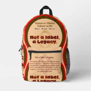 VTVB-LEGACY2-BP - Print Cut Naaizak Bedrukte Rugzak