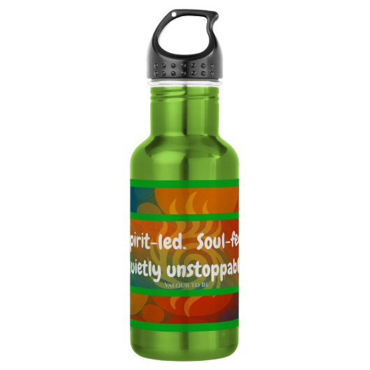 VTVB-SPIRITLED1-WB - Water Bottle Waterfles (Voorkant)