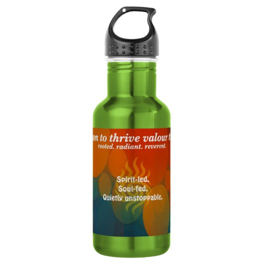 VTVB-SPIRITLED-WB - Water Bottle Waterfles (Voorkant)