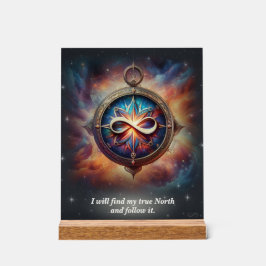 VTVB-TRUENORTH3-AS - Acrylic Sign Acryl Bord