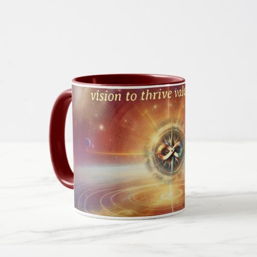 VTVR-ABSTRACTCOMPASS4-CM - COMBO MUG MOK (Voorkant links)