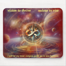 VTVR-ABSTRACTCOMPASS4B-MP - MOUSE PAD MUISMAT