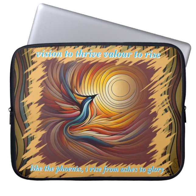 VTVR-AGPHOENIX2A-LTS - Laptophoezen Laptop Sleeve (Voorkant)