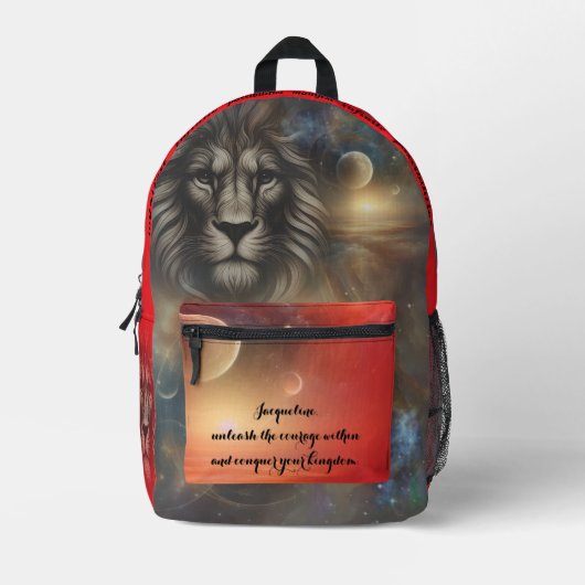 VTVR-ALLION2B-BP - Backpack Bedrukte Rugzak (Voorkant)