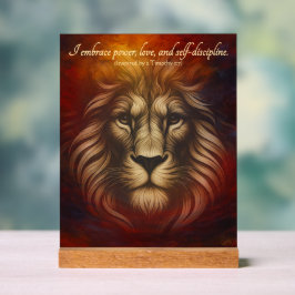 VTVR-EMBRACEPOWER-AS - Acrylschild Acryl Bord