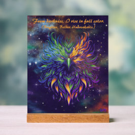 VTVR-PHOENIX6-BLUPUR-AS - Acrylschild Acryl Bord