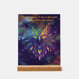 VTVR-PHOENIX6-BLUPUR-AS - Acrylschild Acryl Bord